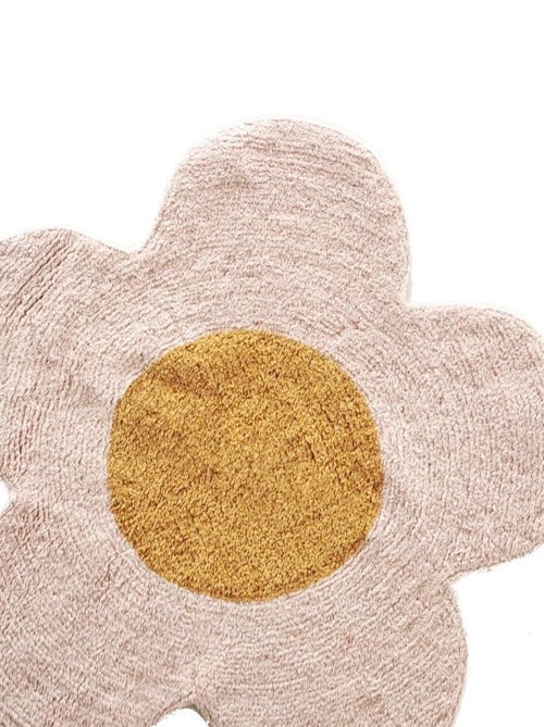 Alfombra infantil margarita de algodón tufting - Kiabi