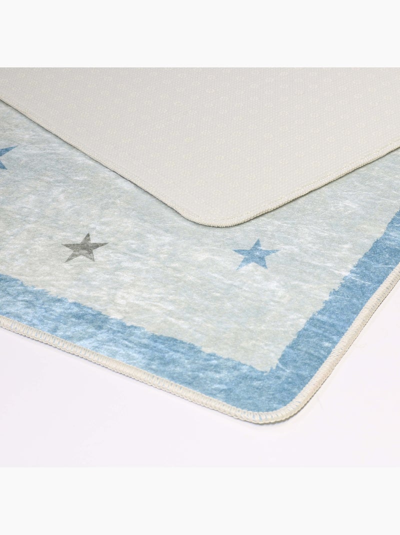 Alfombra infantil MONGOLFIERE Azul - Kiabi
