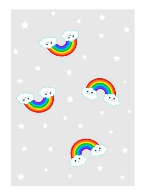 Alfombra infantil RAINBOW - Kiabi Alfombra infantil RAINBOW - Kiabi