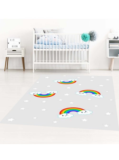 Alfombra infantil RAINBOW - Kiabi Alfombra infantil RAINBOW - Kiabi