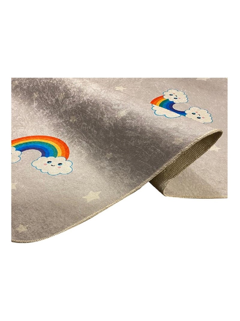 Alfombra infantil RAINBOW Gris - Kiabi