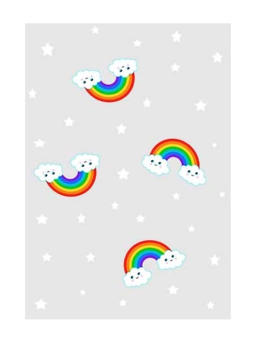 Alfombra infantil RAINBOW - Kiabi Alfombra infantil RAINBOW - Kiabi