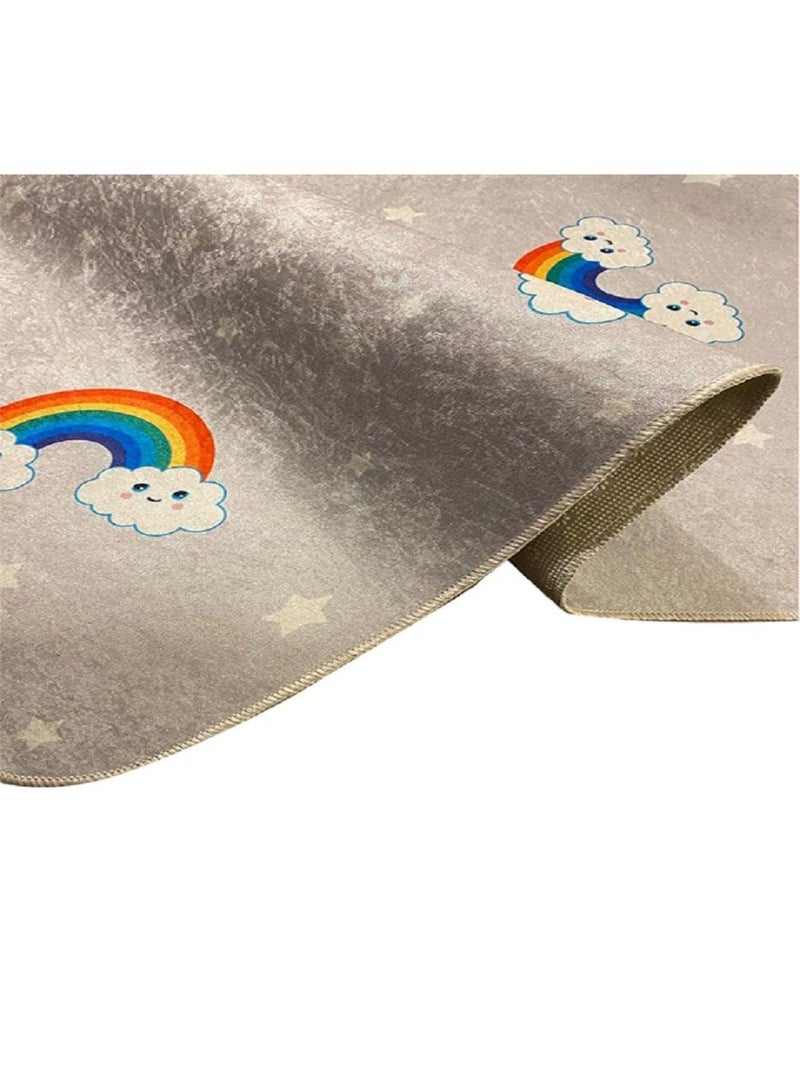 Alfombra infantil RAINBOW Gris - Kiabi