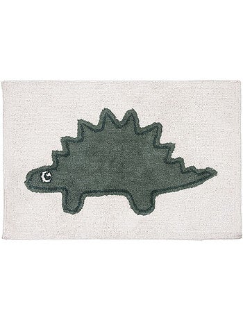 Alfombra infantil rectangular 60 x 90 cm algodón tufté motivo de dinosaurio - Future Home