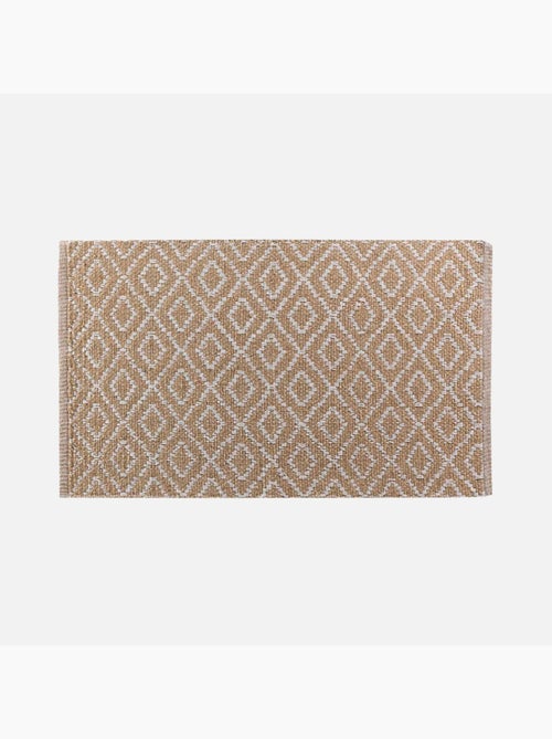 Alfombra Lázaro Tejida con Rombos - Kiabi