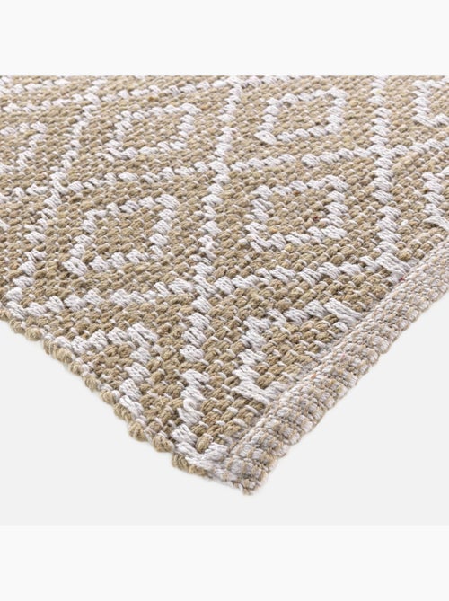 Alfombra Lazaro Woven Losange - Kiabi