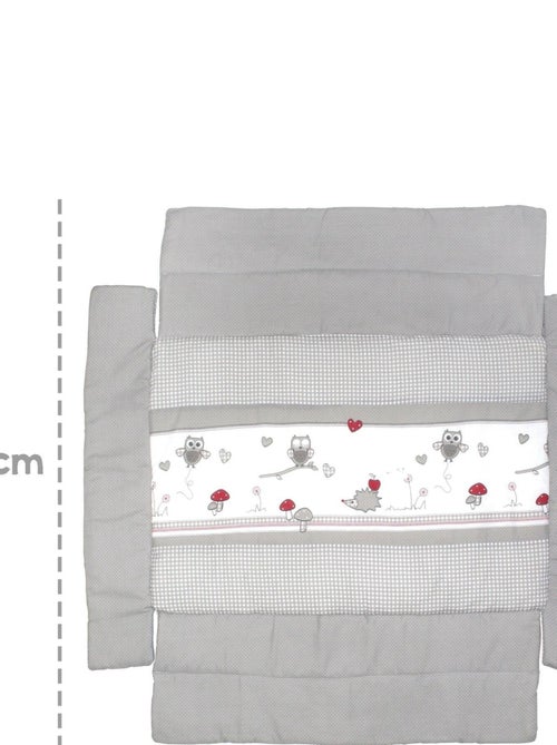 Alfombra para parque con bordes estampado búho 'Adam y Eule' - ROBA - Kiabi