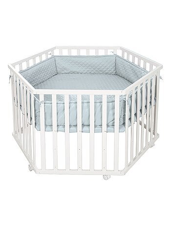 Alfombra para parque infantil hexagonal impermeable con bordes 'Roba Style'