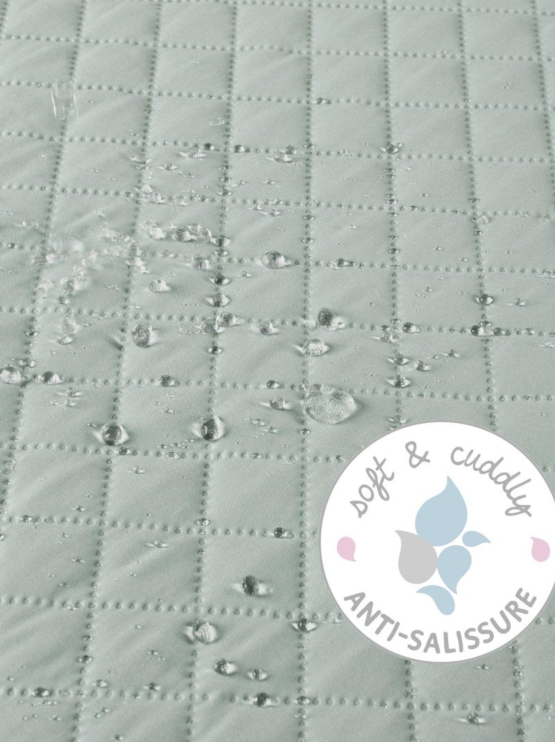 Alfombra para parque infantil hexagonal impermeable con bordes 'Roba Style' Verde - Kiabi