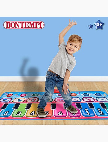 Alfombra piano multicolor interactiva 10 teclas bontempi
