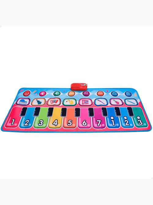 Alfombra piano multicolor interactiva 10 teclas bontempi - Kiabi