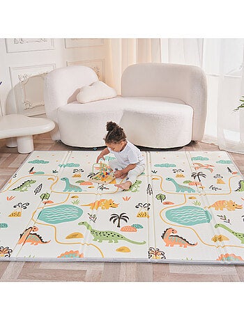 Alfombra plegable bebés, reversible e impermeable, espuma 180 x 150 x 1 CASTLE| SUPERBE BEBE