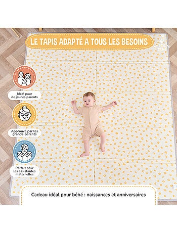 Alfombra plegable bebés, reversible e impermeable, espuma 180 x 150 x 1 CASTLE| SUPERBE BEBE