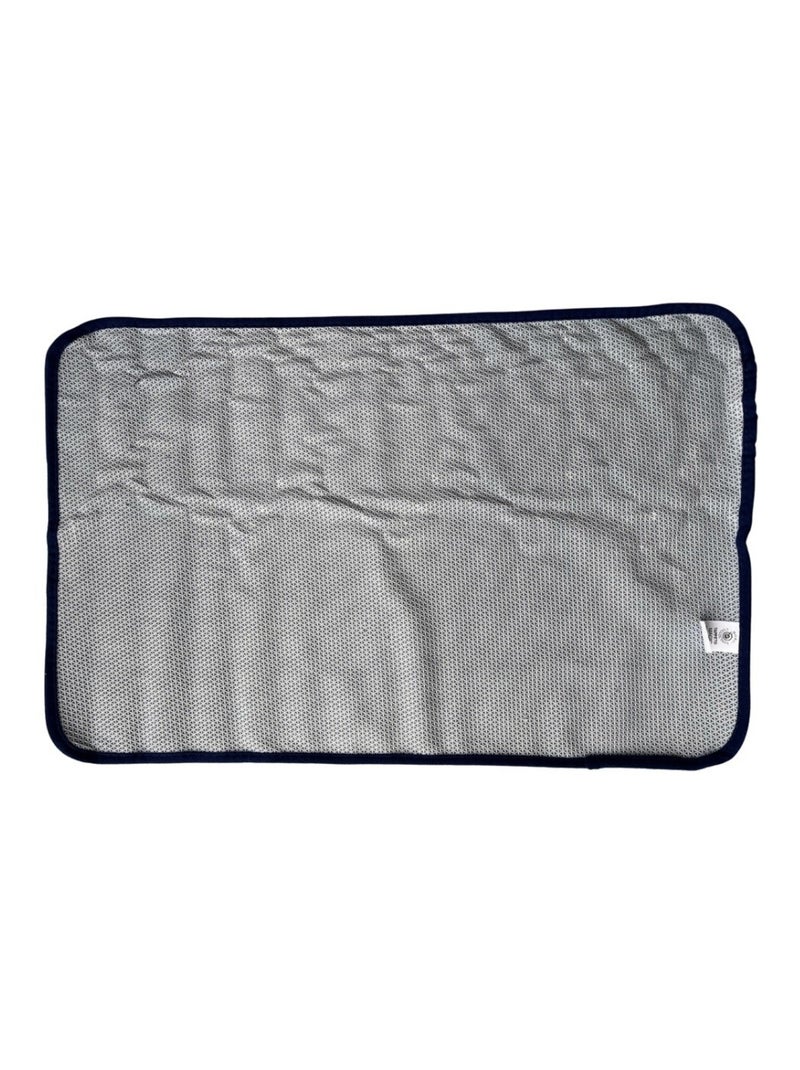 Alfombra PROMO LINGE Azul noche - Kiabi