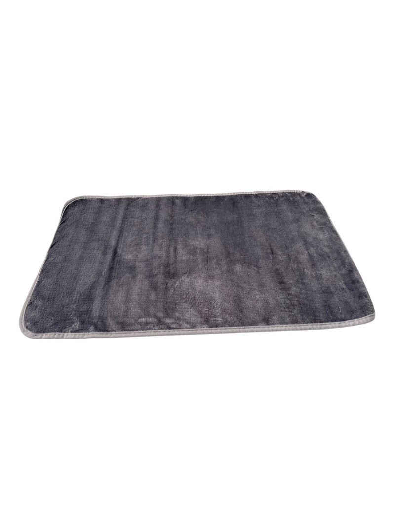 Alfombra PROMO LINGE Gris antracita - Kiabi