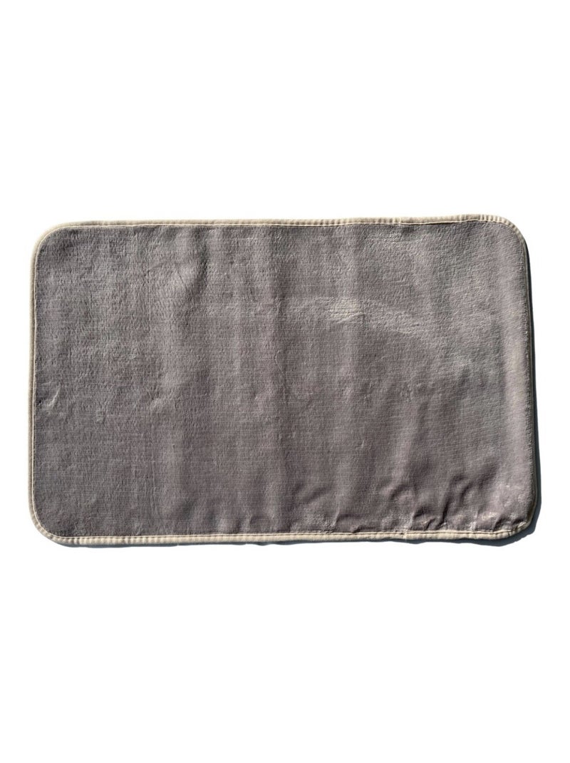 Alfombra PROMO LINGE Gris - Kiabi