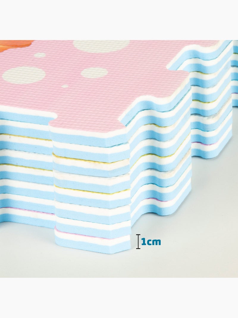 Alfombra puzle bebés unicornio 8 piezas goma eva c'baby N/D - Kiabi