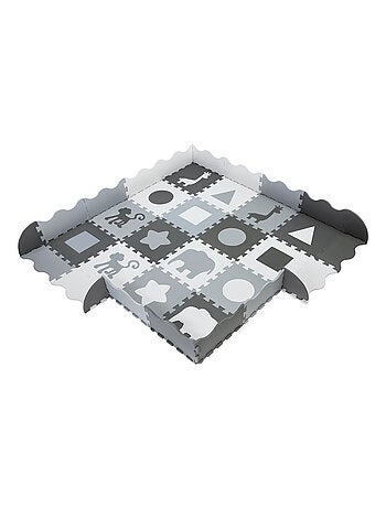 Alfombra puzzle de espuma eva 150x150 cm 16 piezas educativa para bebé y niños antideslizante