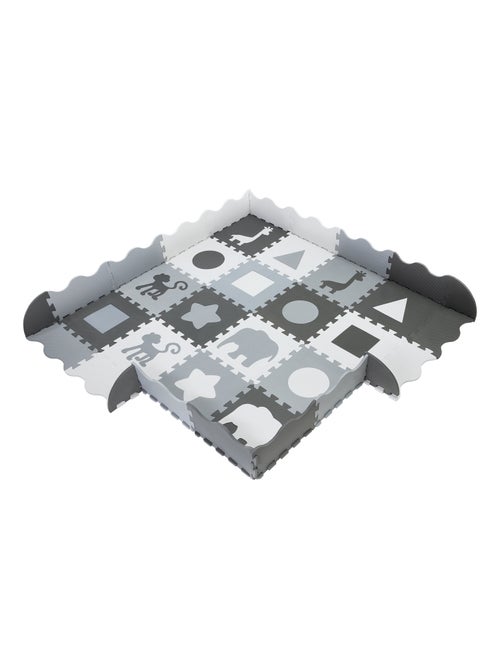 Alfombra puzzle de espuma eva 150x150 cm 16 piezas educativa para bebé y niños antideslizante - Kiabi Alfombra puzzle de espuma eva 150x150 cm 16 piezas educativa para bebé y niños antideslizante - Kiabi