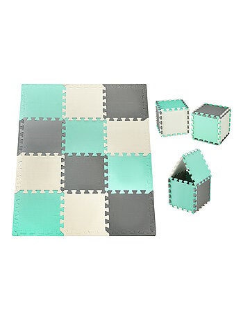 Alfombra puzzle espuma EVA 120x90 cm reversible bebé infantil 1,2 cm antideslizante educativa niños!