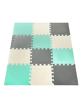 Alfombra puzzle espuma EVA 120x90 cm reversible bebé infantil 1,2 cm antideslizante educativa niños!