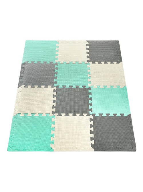 Alfombra puzzle espuma EVA 120x90 cm reversible bebé infantil 1,2 cm antideslizante educativa niños! - Kiabi Alfombra puzzle espuma EVA 120x90 cm reversible bebé infantil 1,2 cm antideslizante educativa niños! - Kiabi