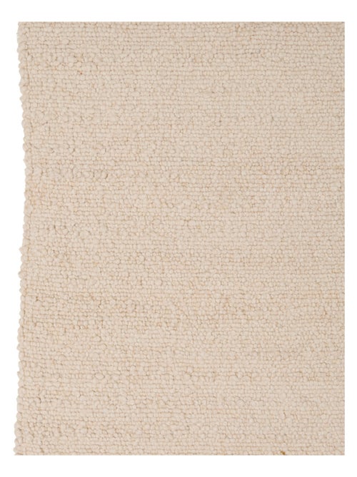 Alfombra rectangular efecto lana - Kiabi