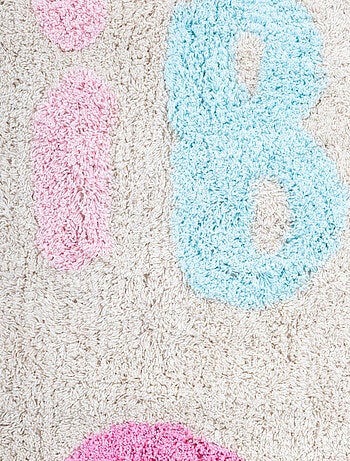 Alfombra rectangular tufted "Good Vibes Cool Kids