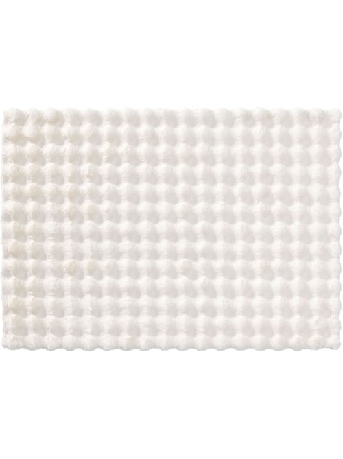 Alfombra suave de imitación piel con relieve mullido - Kiabi