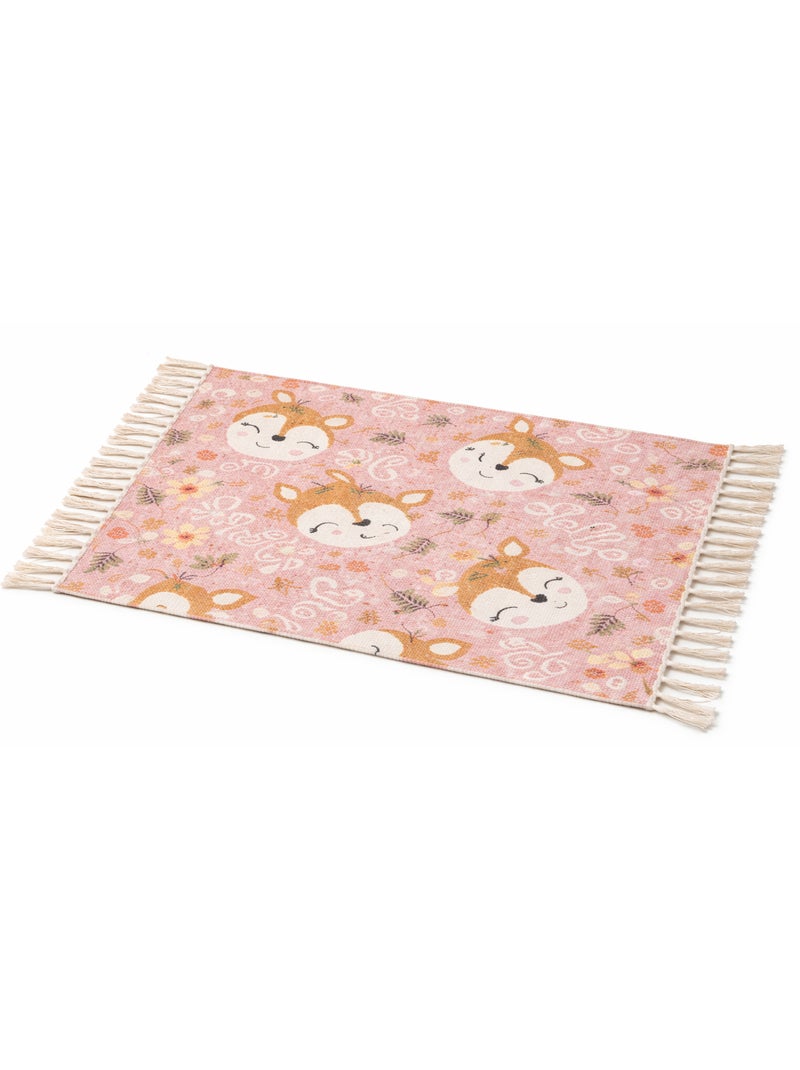 Alfombra y colchón de suelo infantil Rosa - Kiabi
