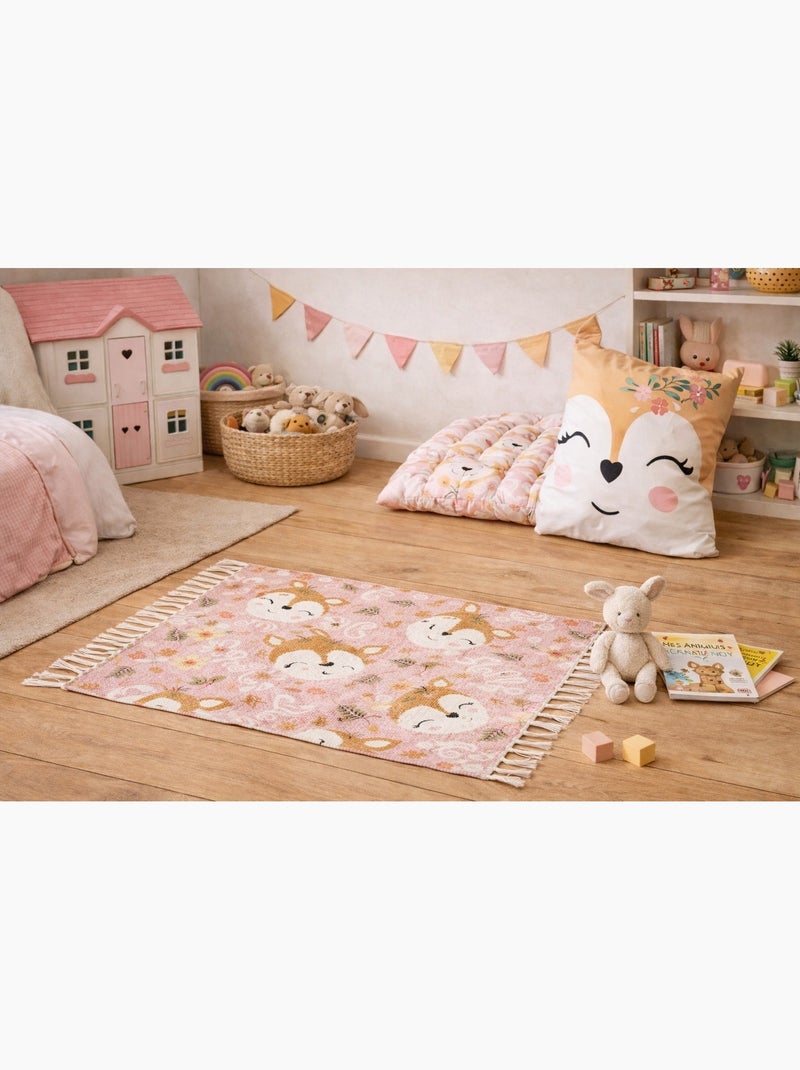 Alfombra y colchón de suelo infantil Rosa - Kiabi