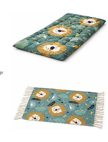 Alfombra y colchón de suelo infantil