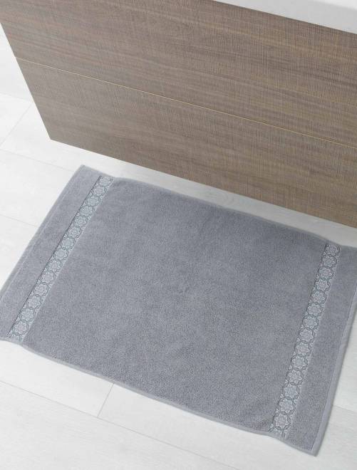 Alfombrilla de baño 50 x 85 cm Hogar - GRIS - Kiabi - 9,00€