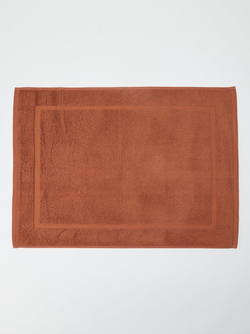 Alfombrilla de baño (70 x 50 cm)  - Kiabi Home MARRON - Kiabi