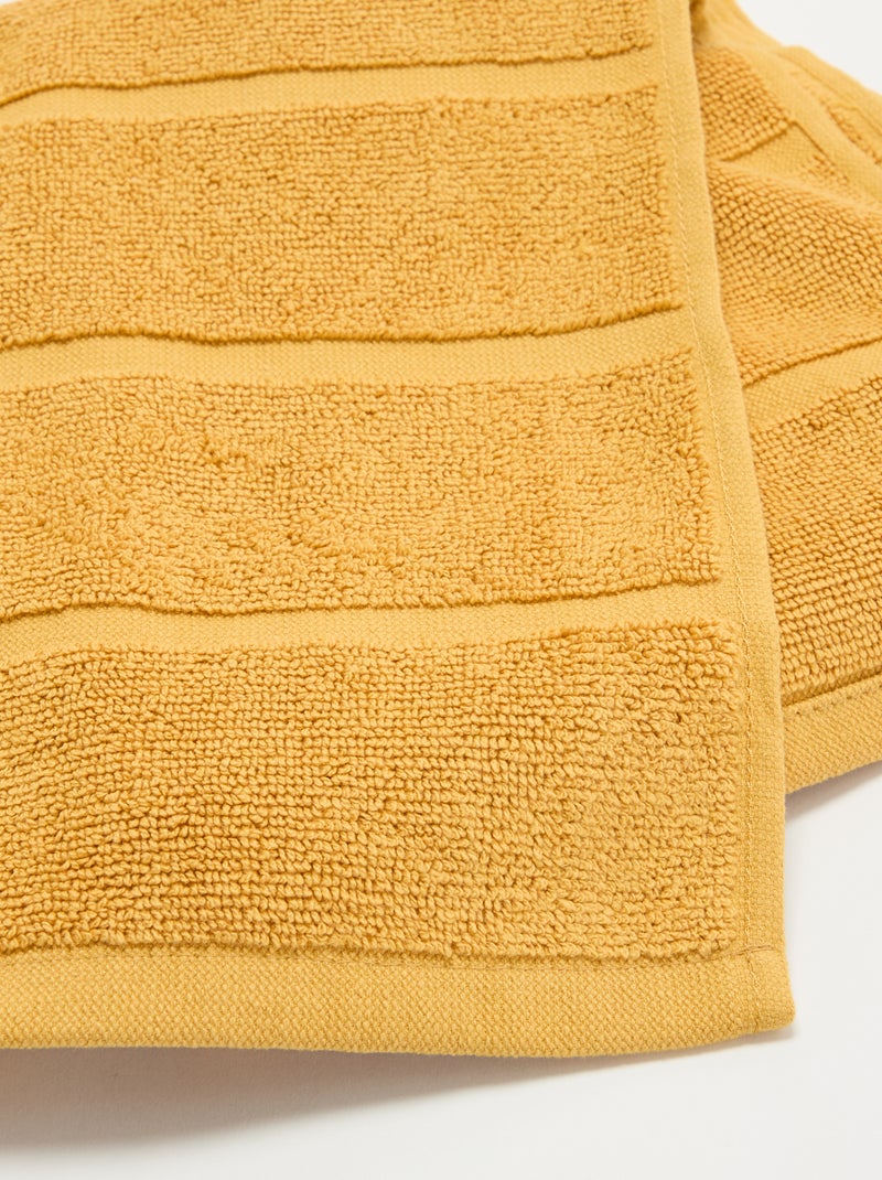 Alfombrilla de baño 80 x 50 cm Amarillo - Kiabi