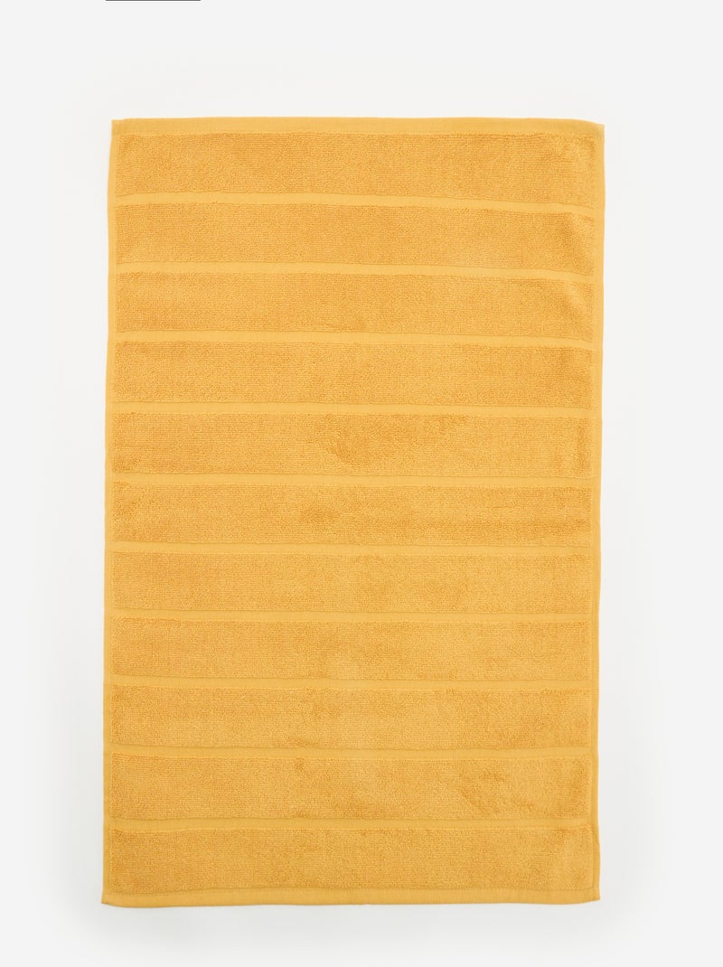 Alfombrilla de baño 80 x 50 cm Amarillo - Kiabi