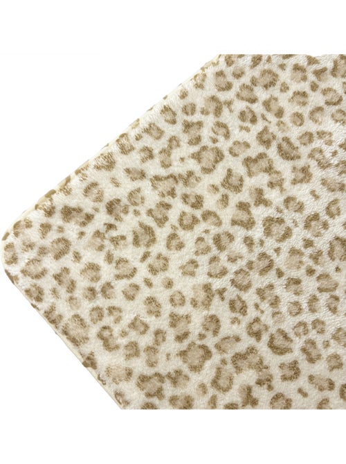 Alfombrilla de baño antideslizante con estampado de leopardo. - Kiabi