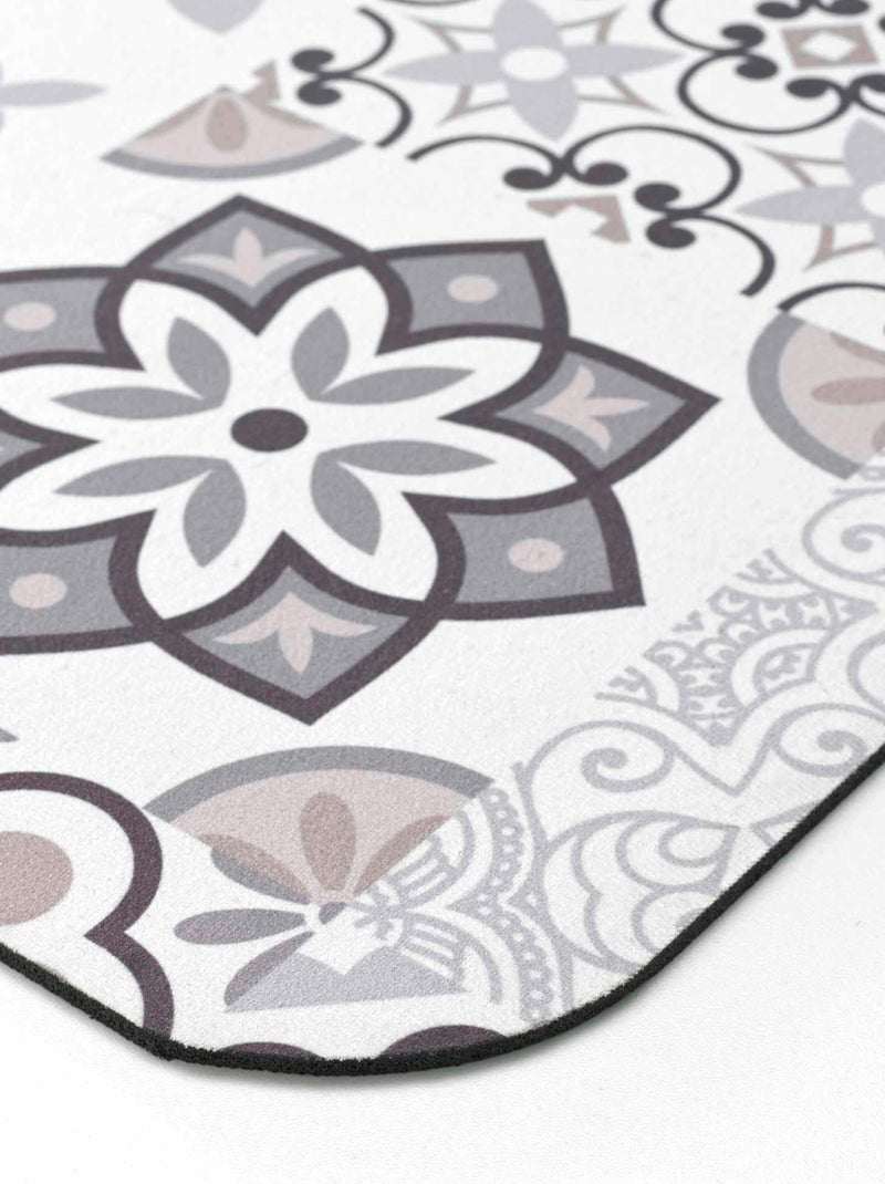 Alfombrilla de baño antideslizante ultraabsorbente Blanco - Kiabi