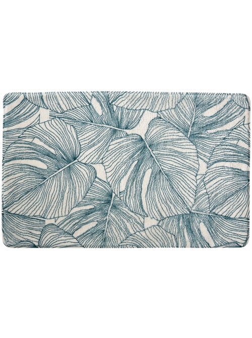 Alfombrilla de baño con estampado de selva tropical - Kiabi