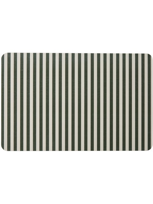 Alfombrilla de baño de diatomita a rayas - Kiabi Alfombrilla de baño de diatomita a rayas - Kiabi