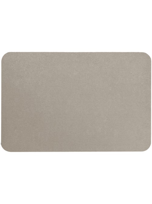 Alfombrilla de baño de diatomita en color topo - Kiabi Alfombrilla de baño de diatomita en color topo - Kiabi