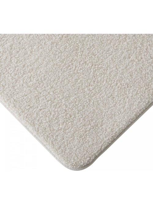 Alfombrilla de baño de rizo con espuma viscoelástica - Kiabi