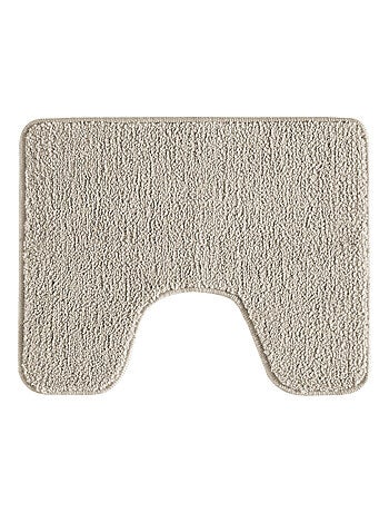 Alfombrilla de baño lisa de poliéster