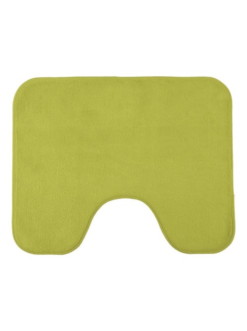 Alfombrilla de baño lisa de poliéster - Kiabi