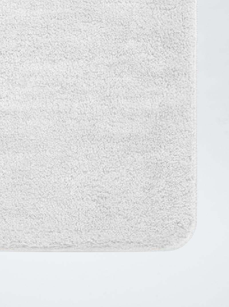 Alfombrilla de baño ultramullida 40 x 60 cm blanco - Kiabi