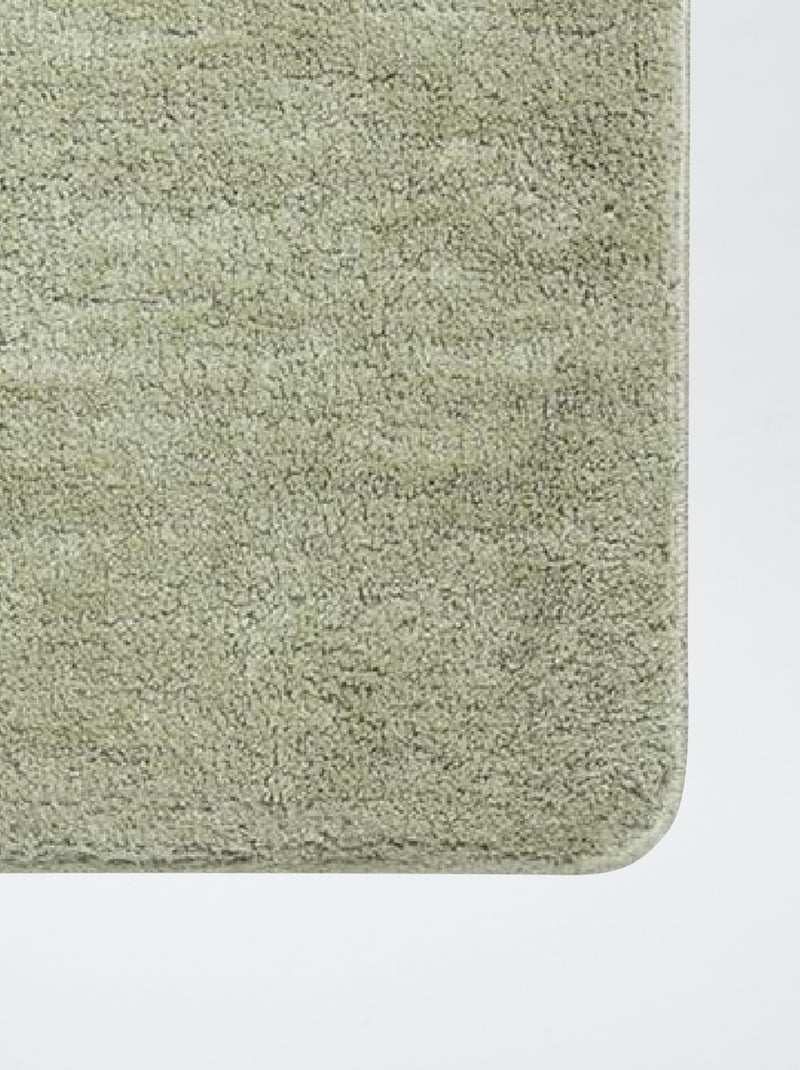 Alfombrilla de baño ultramullida 40 x 60 cm VERDE - Kiabi