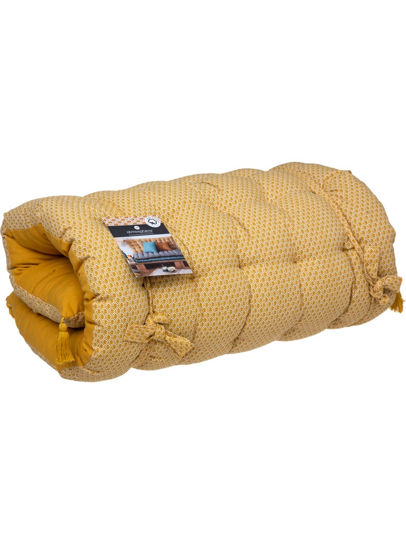 Alfombrilla otto amarillo mostaza 60x120cm Lino - Kiabi