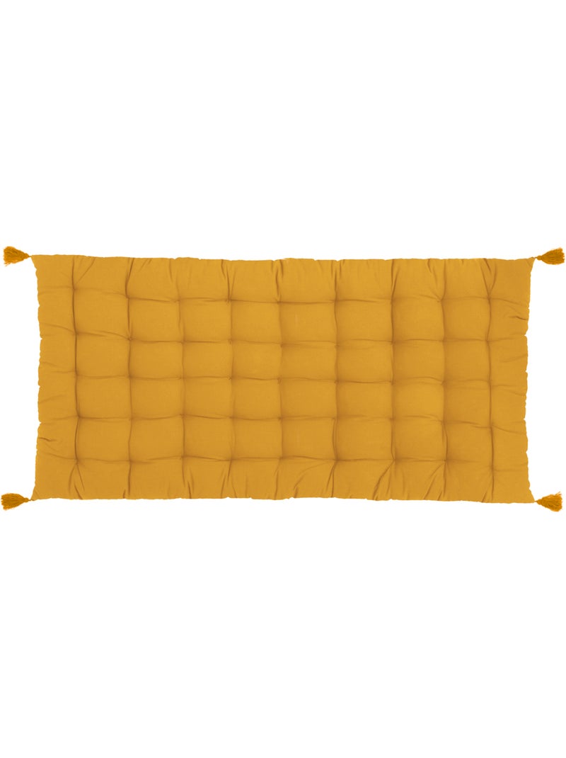Alfombrilla otto amarillo mostaza 60x120cm Lino - Kiabi