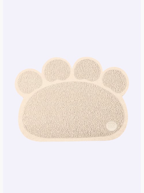 Alfombrilla para polvo en forma de pata, color oscuro - AFIBEL - Kiabi