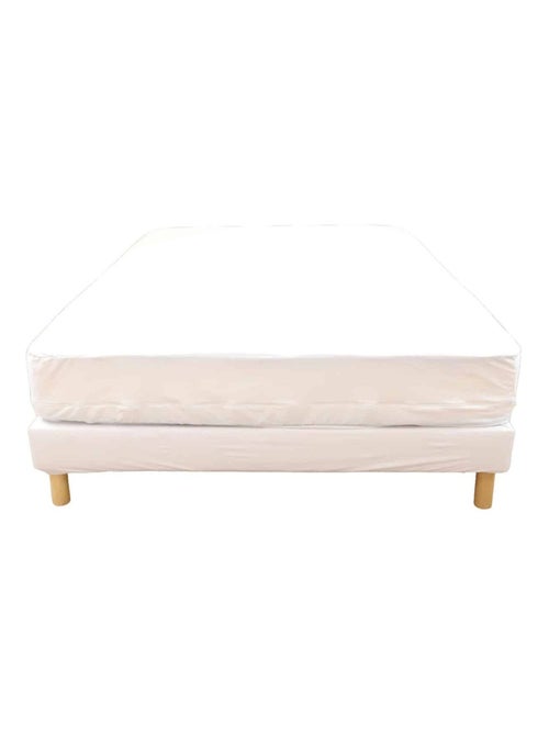 Alfombrilla protectora de colchón impermeable con recubrimiento transpirable INTEGRAL - Kiabi Alfombrilla protectora de colchón impermeable con recubrimiento transpirable INTEGRAL - Kiabi